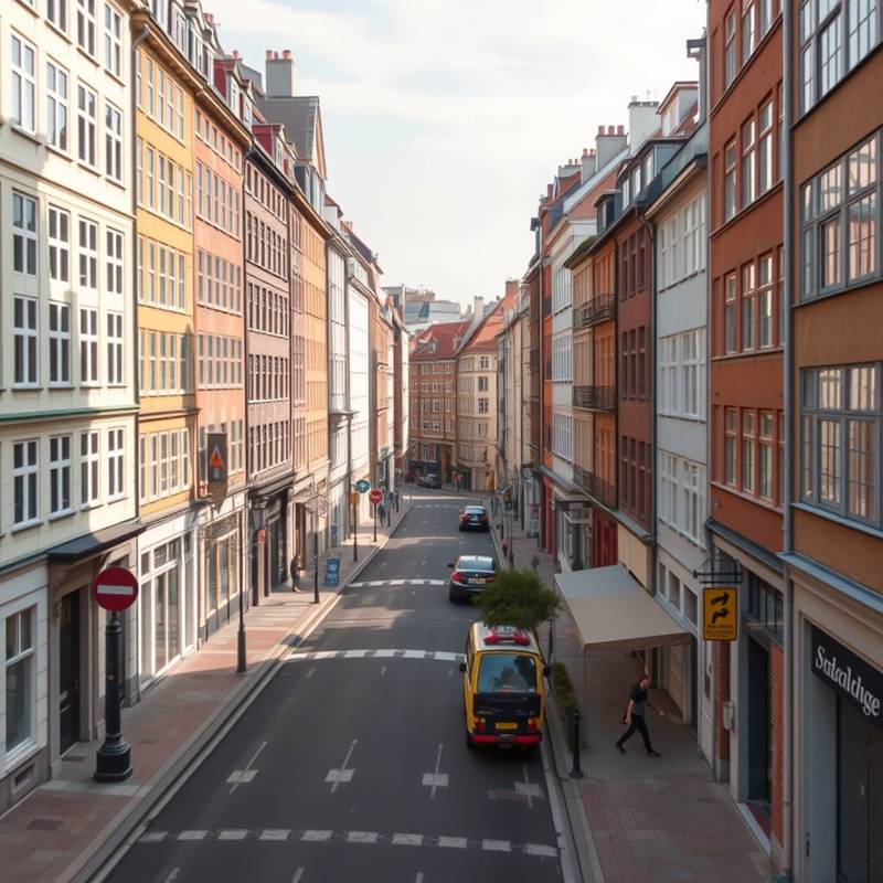 Kort over Vestergade 16, København
